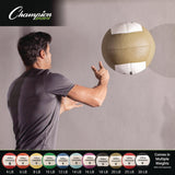 Champion Sports Rhino Promax Medicine Ball, 16 lb, Purple (CSIRPX16) Each