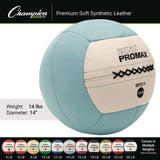 Champion Sports Rhino Promax Medicine Ball, 14 lb, Light Blue (CSIRPX14) Each