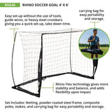 Champion Sports Rhino Soccer Goal, 48" x 72" (CSIRSG46) Each