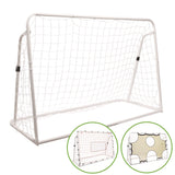 Champion Sports 3-in-1 Soccer Training Goal, 6 ft x 4 ft, 1.25" dia Frame (CSISG3IN1) Each