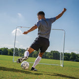 Champion Sports Easy Fold Soccer Goal, 8 ft x 6 ft, 1.25" dia Frame (CSISG86) Each