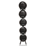 Champion Sports U-Ring Single Medicine Ball Tree, 23" x 22.5" x 64.5", Black (CSISTM1) Each