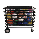 Champion Sports Ultimate Lockable Ball Locker, 24" x 44" x 39", Black (CSIUBX) Each