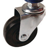 Champion Sports Heavy-Duty Deluxe Ball Cart, Metal, 132 lb Capacity, 17.5 x 38 x 35.75, Blue (CSIBRC12) Each