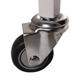 Champion Sports Double Wide Cart, Fits Approximately 24 Balls, Metal, 20" x 42" x 44", White (CSI24BC) Each