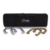 Champion Sports Deluxe Horseshoe Tournament Set, 4 Horseshoes/2 Stakes/Carry Bag/Rule Sheet (CSICG205) Each