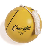 Champion Sports Deluxe Tether Ball Set, Tetherball/102" Cord/(4) 24" Telescoping Poles/Carry Bag/Pump with Needle (CSIDTBSET) Each