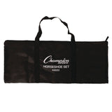 Champion Sports Steel Horseshoe Set, (4) Horseshoes/(2) 20" Stakes/Nylon Carry Bag (CSIIHS20) Each