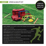 Champion Sports Speed and Agility Kit, with Carry Bag (CSISAGKIT) Each