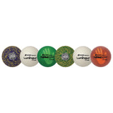 Champion Sports Rhino Skin Variety Dodgeball Set, 6.3" Diameter, Luminous/Spider/ThermoGrip, 6/Set (CSIRXVARIETYSET) Each