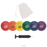 Champion Sports Rhino Soft Playground Ball Set, 8.5" Diameter, Assorted Colors, 6/Set (CSIRSPGSET) Each