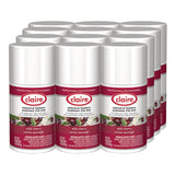Claire Metered Air Freshener, Cherry Scent, 7 oz Aerosol Spray, 12/Carton (CGC107) Case of 12