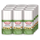 Claire Metered Air Freshener, Cucumber Melon Scent, 7 oz Aerosol Spray, 12/Carton (CGC109) Case of 12