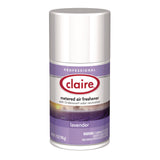 Claire® Metered Air Freshener, Lavender, 11 oz Aerosol Spray, 12/Carton (CGC115) Case of 12