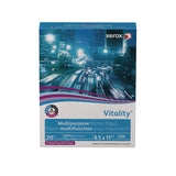 xerox™ Vitality Multipurpose Print Paper, 92 Bright, 3-Hole, 20 lb Bond Weight, 8.5 x 11, White, 500/Ream (XER3R02641RM) 1 RM