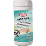 Claire® Sana Wipe, 8 x 6, Fresh Wintergreen Scent, White, 6/Carton (CGC973) Case of 6
