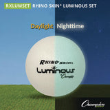 Champion Sports Rhino Skin Luminous Dodgeball Set, 6.3" Diameter, 6/Set (CSIRXLUMSET) Each