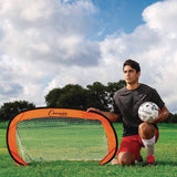 Champion Sports Pop Up Soccer Goal, 4 ft x 2 ft, Pair (CSISG42) 1 Pair