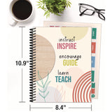 Carson-Dellosa Education Teacher Planners, Weekly/Monthly, Two-Page Spread, 11 x 8.5, Multicolor Cover, True to You Theme (CDP105051) Each