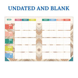 Carson-Dellosa Education Teacher Planners, Weekly/Monthly, Two-Page Spread, 11 x 8.5, Multicolor Cover, True to You Theme (CDP105051) Each