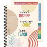 Carson-Dellosa Education Teacher Planners, Weekly/Monthly, Two-Page Spread, 11 x 8.5, Multicolor Cover, True to You Theme (CDP105051) Each