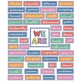 Carson-Dellosa Education Motivational Bulletin Board Sets, 52-Piece Set, We Stick Together: Motivational, 7.9" x 15", Multicolor (CDP110590) Each