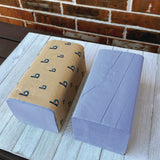 Boardwalk® Windshield Paper Towels, 9.13 x 10.25, Blue, 250/Pack, 9 Packs/Carton (BWK6191) Case of 9