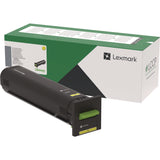 Lexmark™ 72K0XYG (CS82X) Extra High-Yield Return Program Toner, 22,000 Page-Yield, Yellow (LEX72K0XYG) Each
