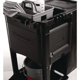 Rubbermaid® Commercial Cleaning Cart Locking Door Kit, Black (RCP1861443) Each