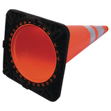 Tatco Tatco Traffic Cone, 14.5 x 1 x 36, Orange/Silver (TCO25960) Each