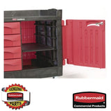 Rubbermaid® Commercial Door Hardware Kit (Lock), Gray (SGS4512L6) Each