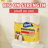 Charmin® Essentials Strong Bathroom Tissue, Septic Safe, 1-Ply, White, 429/Roll, 36 Rolls/Carton (PGC05044) Case of 36