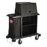 Rubbermaid® Commercial Back Panel Kit, Brown (SGS6189L2BRO) Each