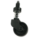 Rubbermaid® Commercial Step Stool Caster, 1.5" Wheel, Black (SGS2523L1) Each