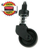 Rubbermaid® Commercial Step Stool Caster, 1.5" Wheel, Black (SGS2523L1) Each