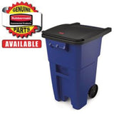 Rubbermaid® Commercial Axle for BRUTE Rollout, 0.5" x 15.85" Axle, Black (SGS3559L3) Each