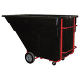Rubbermaid® Commercial 12-Inch Wheel for 1.5 Cu Yd Standard Duty Tilt Truck, Black (SGSFG1025L60000) Each