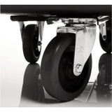 Rubbermaid® Commercial 4-Inch Rigid Caster, Black (SGSFG4608L40000) Each