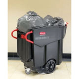 Rubbermaid® Commercial 12-Inch Wheel Kit with Hardware, Black (SGSFG9W71L2BLA) Each