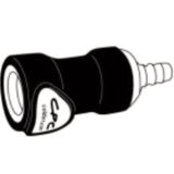 Rubbermaid® Commercial Flow Finishing Systems Clean Quick Connect (SGSQ979L2) Each