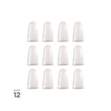 LEE Micro-Gel Fingertips, Size 13, X-Large, Clear, 12/Pack (LEE41090) Pack of 12