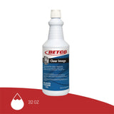 Betco® Clear Image Glass and Surface Cleaner, Rain Fresh Scent, 32 oz Bottle, 12/Carton (BET1921200) Case of 12