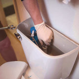 GloveWorks® by AMMEX® Extra Thick Latex Disposable Gloves, Powder-Free, Medium, 6 mil Thick, 9.5" Long, Ivory, 100/Box, 10 Boxes/Carton (AXCILHD44100) Case of 1000