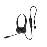 Adesso Xtream P4 Headset with Inline Controls, Binaural, Over the Head (ADEXTREAMP4) Each
