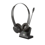 Adesso Xtream P400B Wireless Bluetooth Multimedia Headset, Binaural, Over the Head (ADEXTREAMP400B) Each