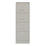Alera® Economy Vertical File, 4 Legal-Size File Drawers, Light Gray, 18" x 25" x 52" (ALEHVF1952LG) Each