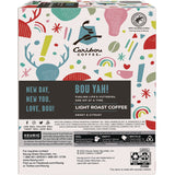 Caribou Coffee® BOU YAH K-Cup Pods, Light Roast, 22/Box (GMT6865) Box of 22