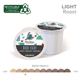 Caribou Coffee® BOU YAH K-Cup Pods, Light Roast, 22/Box (GMT6865) Box of 22
