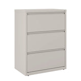 Alera® Lateral File, 3 Legal/Letter-Size File Drawers, Light Gray, 30" x 18.62" x 40.25" (ALEHLF3041LG) Each