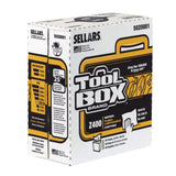 TOOLBOX® Z400 Interfold Pop-Up Wipers, 1-Ply, 8.5 x 16.5, White, 8/Carton (SLR5020001) Case of 8